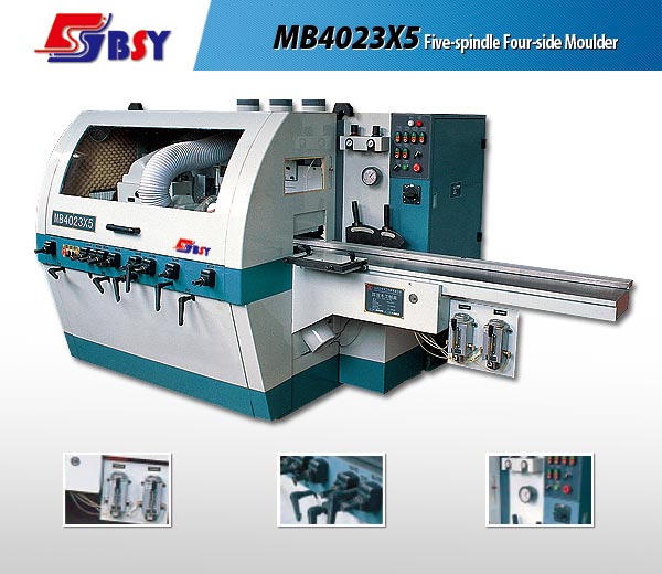 MB4023 x5 Five-spindle Four-side Moulder
